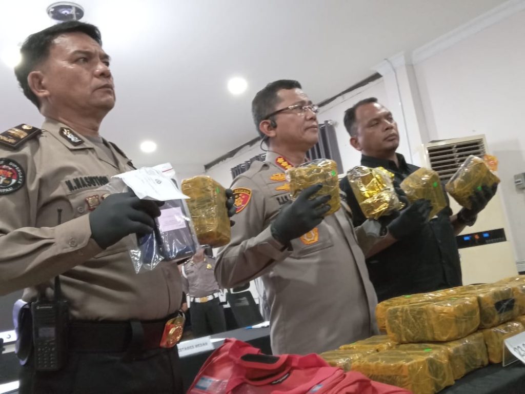 Polrestabes Medan Gagalkan Peredaran 23,8 Kilogram Sabu