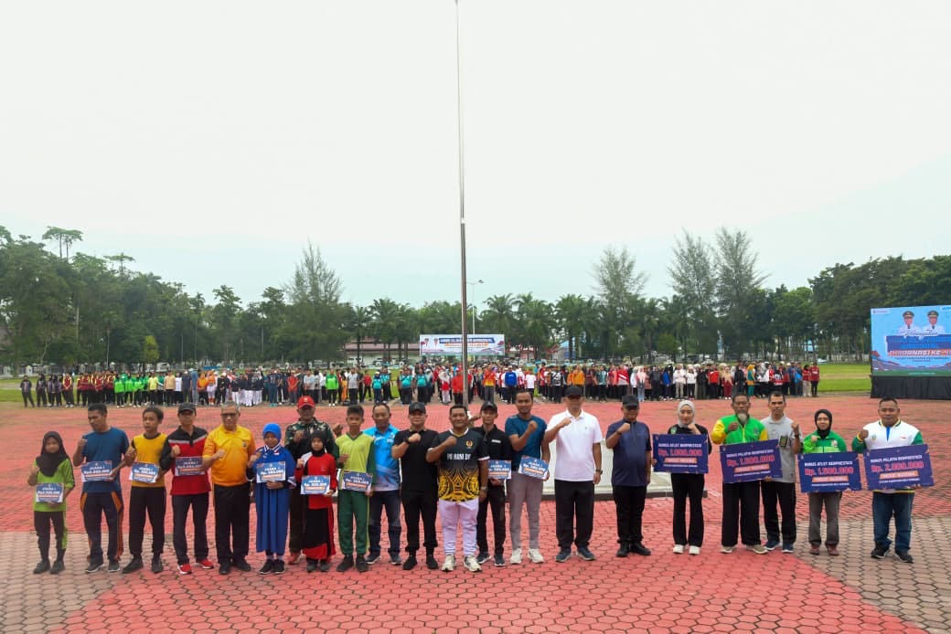 Peringatan Haornas ke-42, Pemkab Deli Serdang Beri Penghargaan kepada 136 Atlet dan Pelatih Berprestasi