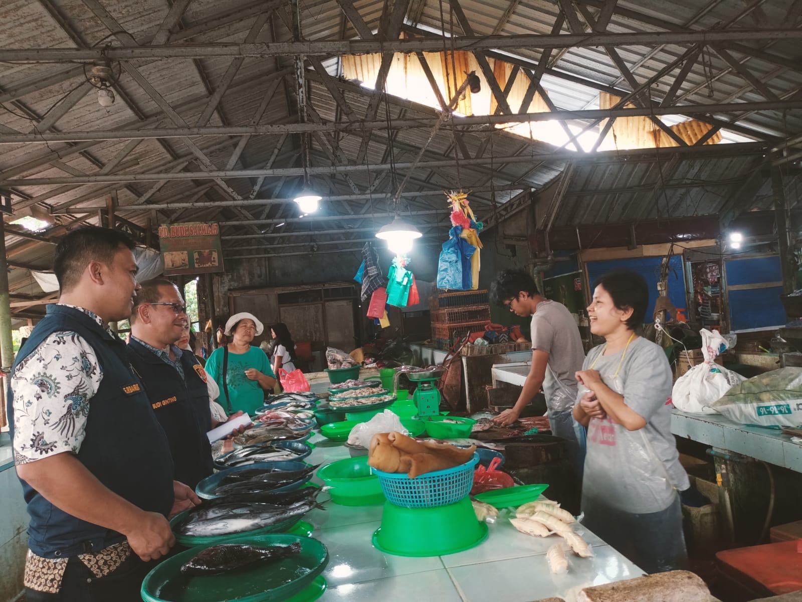 Pastikan Bapokting Aman, Polda Sumut Sidak Pasar