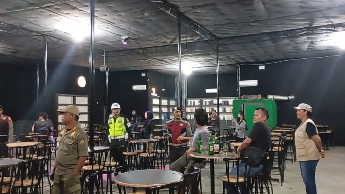 Razia Gabungan BNNK Sergai Amankan 50 Pengguna Narkoba di THM