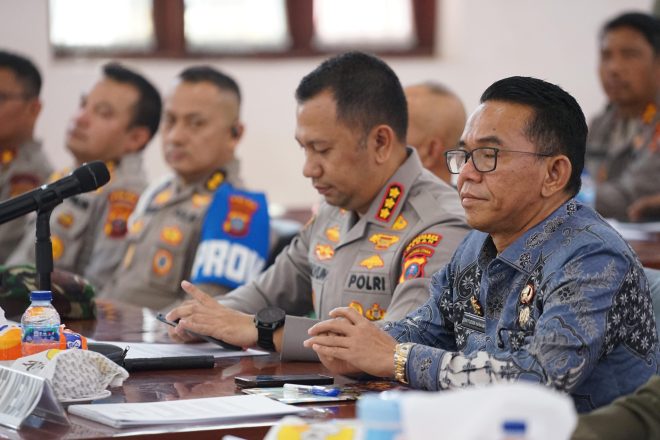 Brimob Polda Sumut Gelar TFG Sispamkota, Perkuat Kesiapan Pengamanan Kota Medan